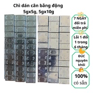 Car wheel stickers, motion balancing stickers, car balancing tire weighing stickers 5gx5g, 5gx10g.