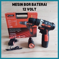 Camel Mesin Bor Baterai 12V Bor Cordless Drill 10mm Bor Tanpa Kabel Bor Tangan Listrik Besi Tembok K