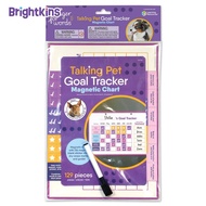 Brightkins Talking Pet Goal Tracker ชุดเซ็ทตารางติดตามผลฝึกพูด สำหรับสัตว์เลี้ยง