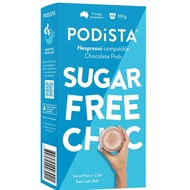PODiSTA Hot Chocolate Nespresso * Compatible Pod, Creamy/Caramel/Mint/Sugarfree 10pk