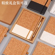 A a5 Notepad Environmentally Friendly Cork Notebook Gift Box Printable Learning Office Stationery 9S