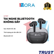 Tai nghe Bluetooth Không Dây 1HORA AUT207- Màu đen/trắng - Chính Hãng
