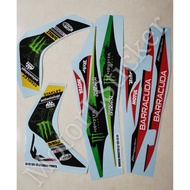 YAMAHA MONSTER LC135 V1 (3) HS 55 MODIFY BODY STICKER