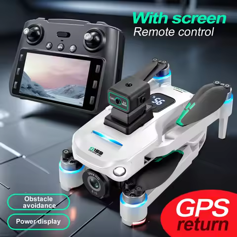 S159 Long Endurance Drone | GPS Brushless Foldable | Dual Camera 4-Way Obstacle Avoidance 5G WIFI FP