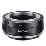K&F Concept Adapter for M42 Lens to Leica TL/Sigma fp/Panasonic L Mount Camera Body