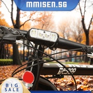 [mmisen.sg] USB Rechargeable Bike Headlight Waterproof Super Bright Bike Light Cycling Light