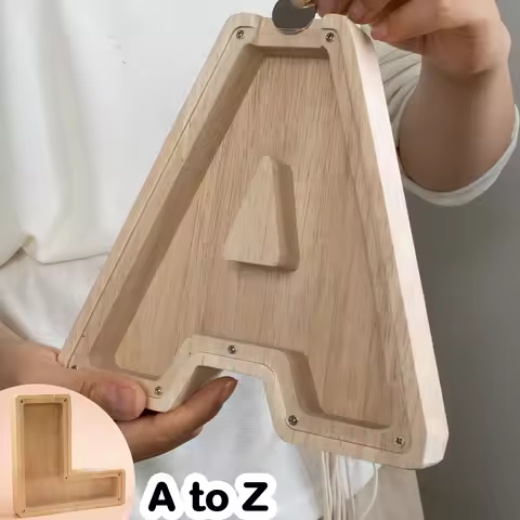 Children's piggy banks, large piggy banks, wooden piggy banks, transparent piggy banks, adult piggy 