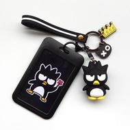 Cool Penguin Creative Student Card Holder Plastic Hard Card Holder Subway Card Bus Card Holder Meal 