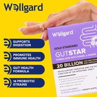 Wellgard Gutstar Probiotics Bloating Gut Health Digestion, Probiotic Supplement, Gut Health Suppleme