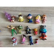 Figure Figurine Lego mattel Disney Peppa Pig Paw patrol Batman Trolls