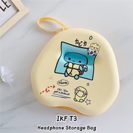 【Discount】For IKF T3 Headphone Hard Case Cartoon Fresh Style Headset Earpads EVA Casing Box