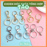 Keychain rings, crab claws, shrimp claws, TAOHANDMADE squeeze rings