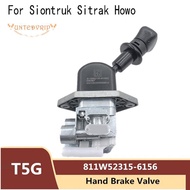 811W52315-6156 Truck Hand Brake Valve for Siontruk Sitrak Howo T5G Air Brake Handle Control Air Valv
