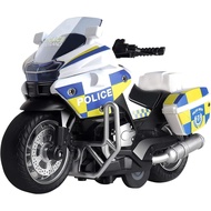 Police Motorcycle Toy - Pull Back Toy Motorcycle with Sound and Light Toy,Toy Motorcycles for Boy,To