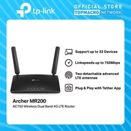 TP-LINK ARCHER MR200 AC750 WIRELESS DUAL BAND 4G LTE ROUTER