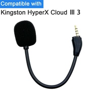 3.5mm Headphone Microphone Cable for HyperX Cloud 3 III Wired / Wireless Headset Replacement Mic