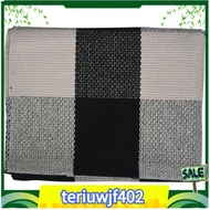 【●TI●】Cotton  Plaid Rugs, Check Rug,23.6Inch x35.4Inch,Checkered Outdoor Rug,Outdoor Plaid Doormat F