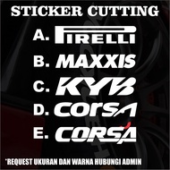 Maxxis Tire Cutting Sticker,Corsa, Etc