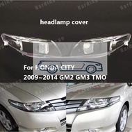 Front Headlight lens cover / headlamp lens cover/ headlight lens/  For HONDA CITY TM0 2009~2014 GM2 