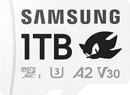 Samsung PRO Plus Sonic The Hedgehog + Adapter microSDXC 1TB Memory Card, Up-to 180 MB/s, UHS-I, U3,