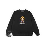 Crewneck Boys Girls sweater hoodie MONKEY D LUFFY Children Age 5 6 7 8 9 10 11 12 13 14 15 Years Can