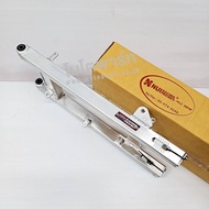 สวิงอาร์มมิเนียม (NUI RACING) W125-R S กล่อง คานเล็ก ยืด 2นิ้ว สีดิบ