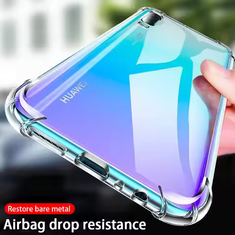 Soft Silicone Airbag Shockproof Case For Huawei Honor 9 10 20 30 50 60 V10 V20 V30 V40 Pro Lite 9i 1
