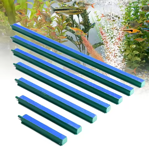 Aquarium Air Pump Sand Stone Aquarium Oxygen Pump Fish Tank Air Strip Stone Bubble Diffuser Bar Aqua