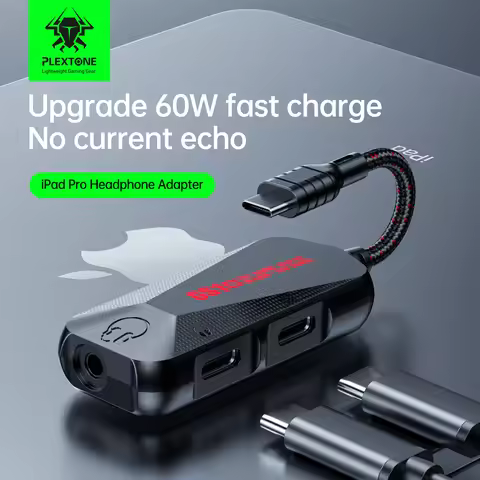 PLEXTONE GS1 earphone typec adapter adapter adapter tablet suitable for Apple iPad Pro/mini 6/iPhone
