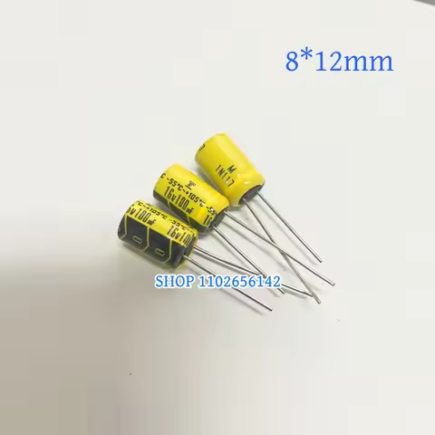 5-20PCS 16V100UF Solid state capacitor 100UF/16V 10V Yellow skin solid-state capacitor 16V 10V100UF