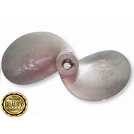 Propeller Longtail Aluminium  / Kipas Boat Aluminium  22'' x 1'' - 1-1/4''
