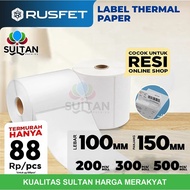 Thermal Receipt Paper Barcode sticker POS printer Paper Label Thermal Sticker Label
