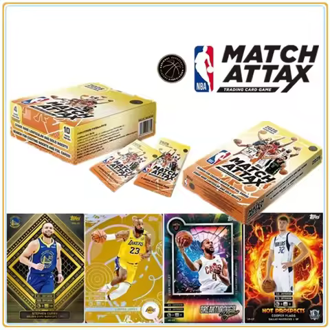 KAYOU Genuine NBA Star Card NBA MATCH ATTAX Basketball Match Card Superpower Pack Energy Pack Rare C