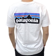 เสื้อคอกลมผ้าคอตตอนสกรีน Patagonia สกรีนหน้า-หลัง ผ้านุ่มมาก ใส่สบาย ไม่ร้อน ไม่ย้วย งานสวย มีถึง 5XL รอบอก 52 นิ้ว