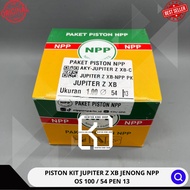 PISTON KIT SEHER SEKER JUPITER Z XB JENONG BORE UP DIAMETER 53 53.5 54 54.5 55 PEN 13 NPP