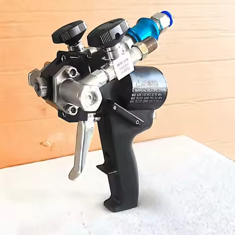 Simple PU Foam Polyurethane Spray Gun ， Polyurea Spray Gun