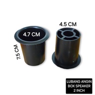 Lubang Angin Plastik Box Speaker 2 Inch 