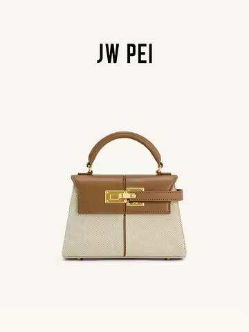 JW PEI trapezoidal bag Elise small bag one shoulder crossbody handbag for going out to work