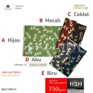 TERLARIS KESET TERRY PALMER HANDUK KAKI HSH MOTIF MINIMALIS 40X60 KATUN HIGH QUALITY BATHMAT PURE CO