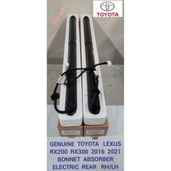 GENUINE  TOYOTA  LEXUS  RX200  RX300  2016  2021  BONNET  ABSORBER  ELECTRIC  REAR  LH/RH