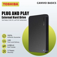 Toshiba external harddisk 2tb ของแท้ hdd 1tb ฮาร์ดดิสก์แบบพกพา ฮาร์ดดิสก์พกพา เอทานอล ฮาร์ดิส ฮาร์ดไ