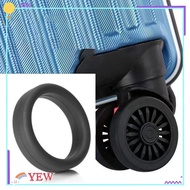 YEW 3Pcs Rubber Ring, Diameter 35 mm Flexible Luggage Wheel Ring, Durable Thick Flat Silicone Elastic Wheel Hoops Luggage Wheel