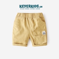 KEYER KIDS Boys Shorts, Soft KAKI ShortShorts with Cute Pocket Design QT52
