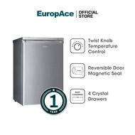 EuropAce 85L Upright Freezer | EFZ3081T | Direct Cooling System, Skin Condenser for Improved Energy 