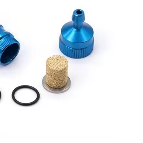 1pc D4.5Xd3xl51mm High Precision Big Fuel Filter RC Fuel Tank Accessories For Gas oline Gasolene Air