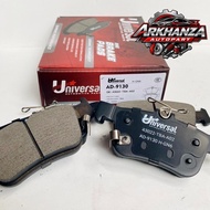 Brake Pad Rear Kampas Rem Belakang Honda 43022-TBA-A02 Honda Civic Turbo Import Garansi