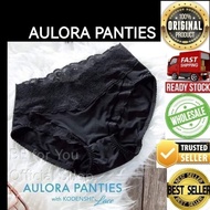 AULORa PANTIES with Kodenshi BLACK color 100% BE Aulor@ Panties Underwear Seluar dlm perempuan