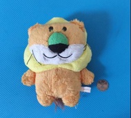 愉快動物餅 獅子仔毛公仔