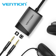 Vention USB External Sound Card 3.5mm USB Adapter USB to Microphone Speaker Audio Interface for Macbook Laptop PC USB Sound Card