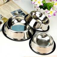 Stainless Steel Food Container Pet Bowl Cat Dog Bowl Dog Cat Rabbit Ferret